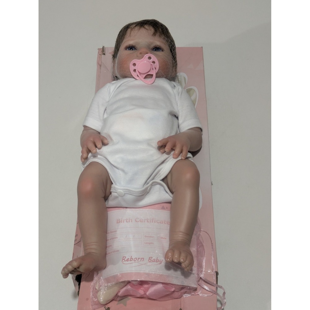 Reborn Baby Life Like Baby Girl Doll Realistic 18"